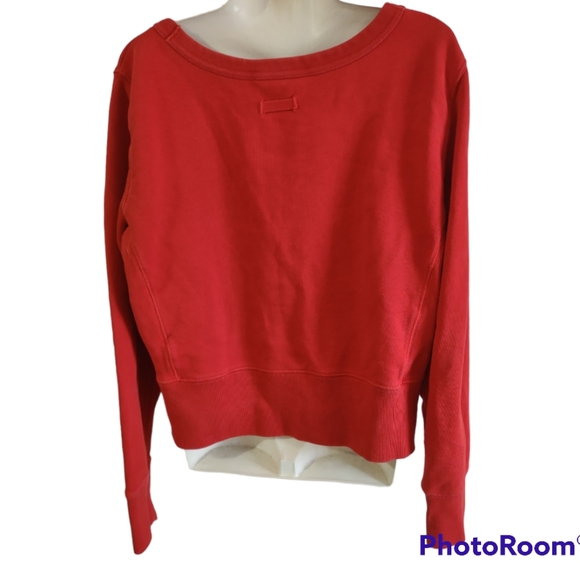 Tommy Hilfiger Cropped Logo sweatshirt sz XL - Picture 3 of 5